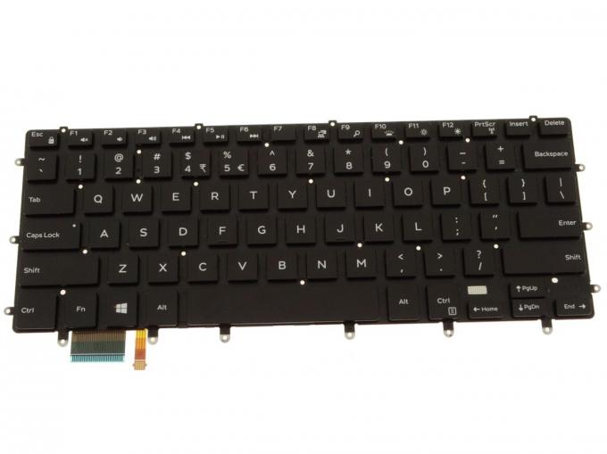 Il computer portatile di Dell accende la tastiera, la tastiera 9550 WDHC2 0WDHC2 9Z.NCALN.201 di Dell XPS 15